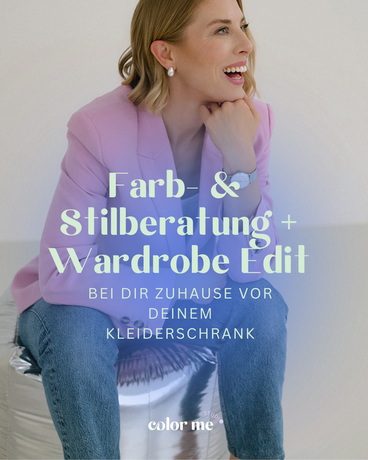 Farb- & Stilberatung mit Wardrobe Edit zu Hause / 1 Pers. (1'049 CHF)