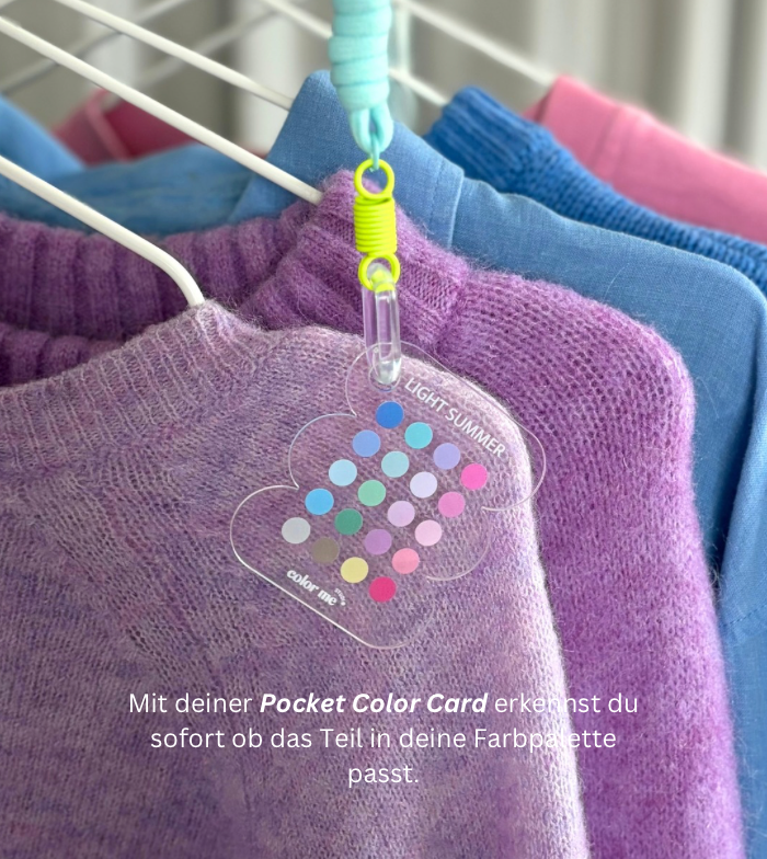 Pocket Color Card Bright Spring / Klarer Frühling