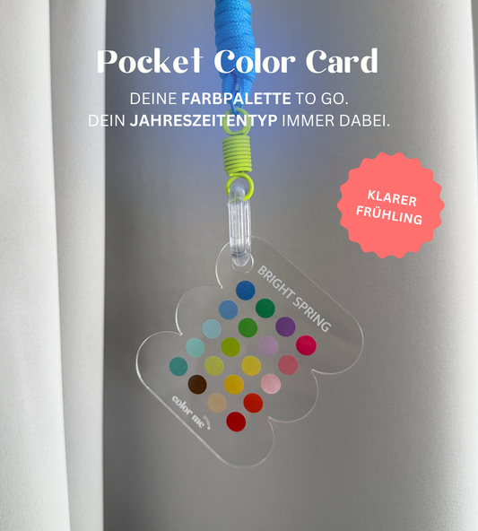 Pocket Color Card Bright Spring / Klarer Frühling