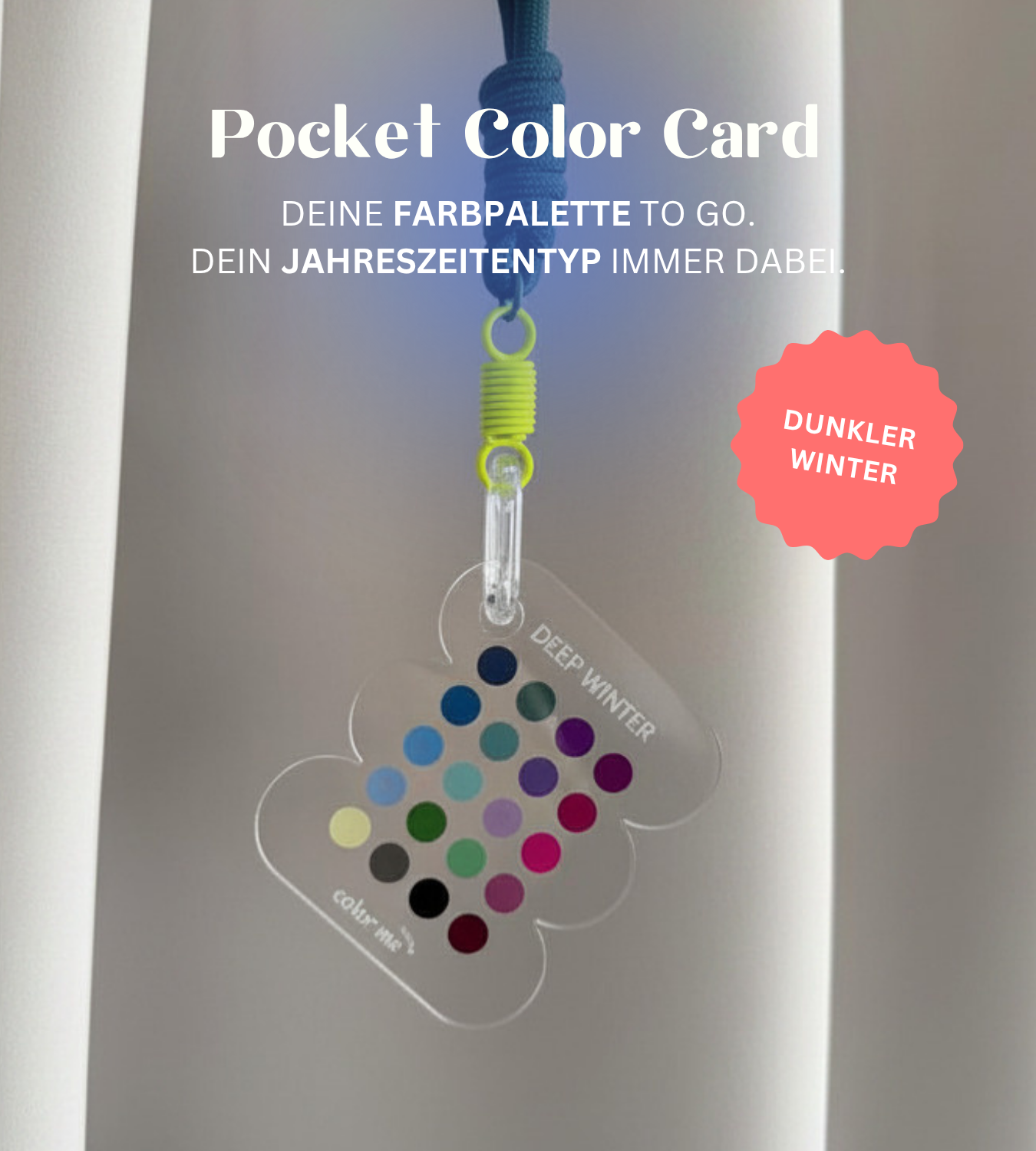 Pocket Color Card Deep Winter / Dunkler Winter