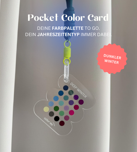 Pocket Color Card Deep Winter / Dunkler Winter