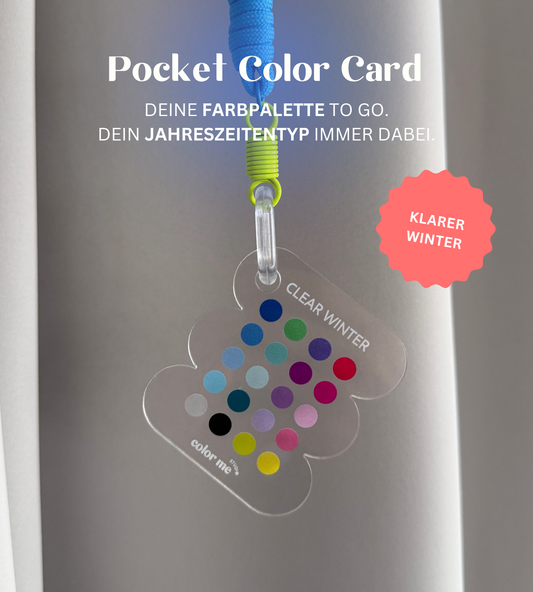 Pocket Color Card Clear Winter / Klarer Winter