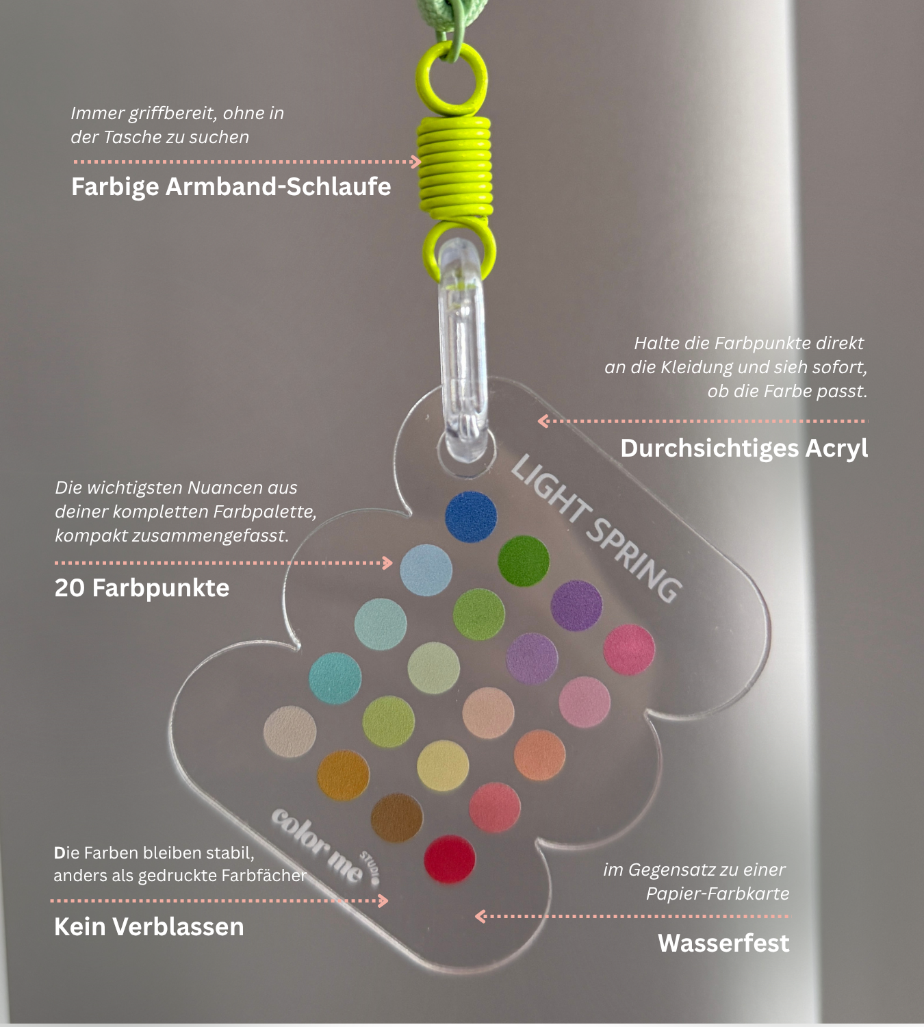 Pocket Color Card Light Spring / Heller Frühling