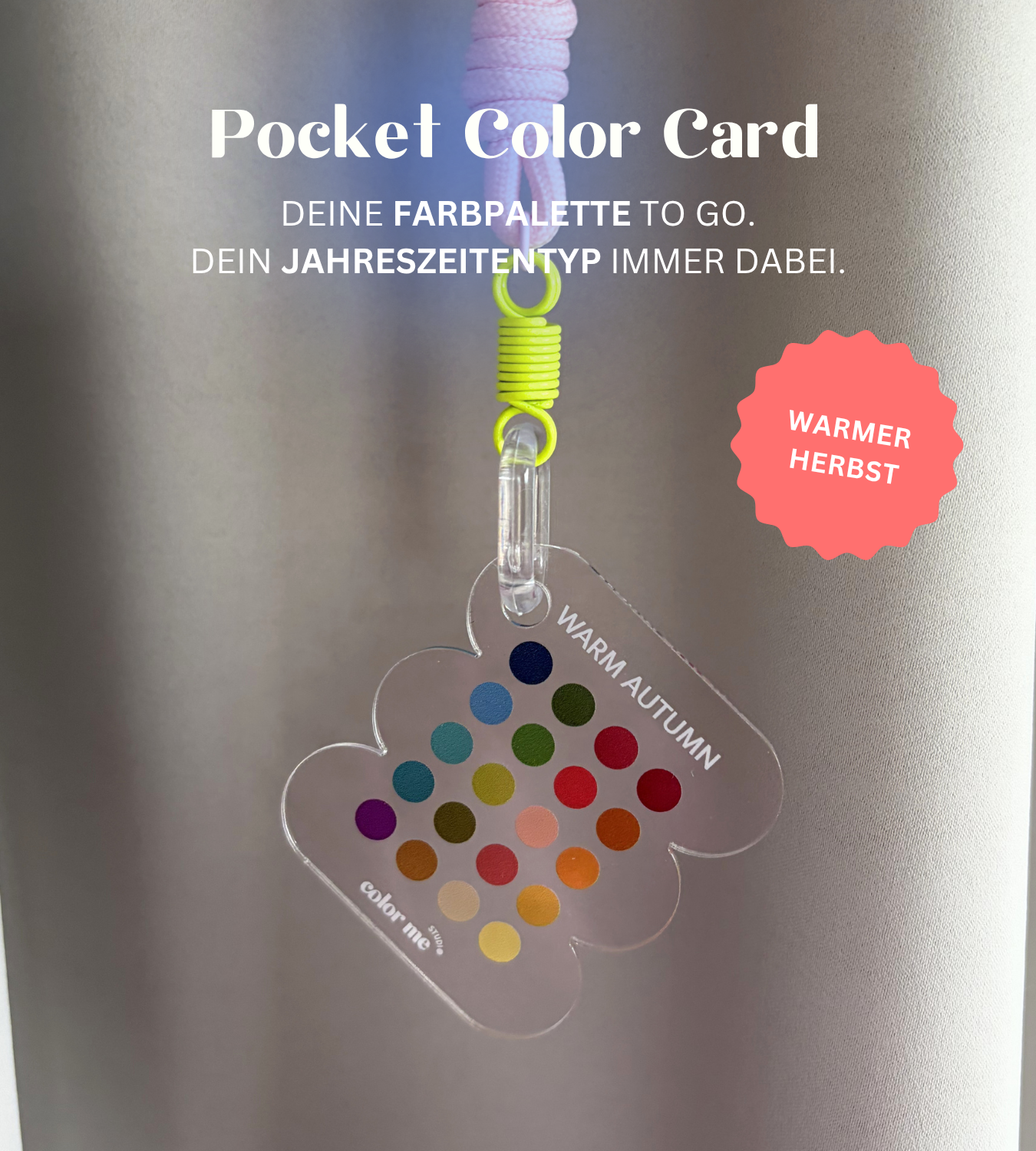 Pocket Color Card Warm Autumn / Warmer Herbst