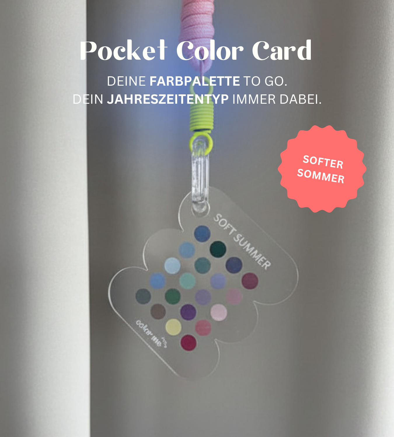 Pocket Color Card Soft Summer / Softer Sommer