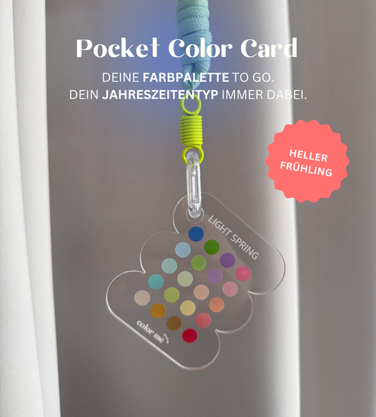 Pocket Color Card Light Spring / Heller Frühling