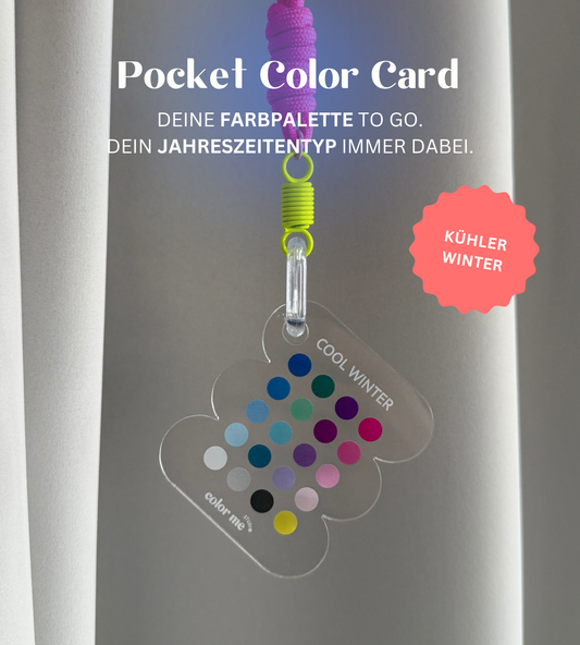 Pocket Color Card Cool Winter / Kühler Winter
