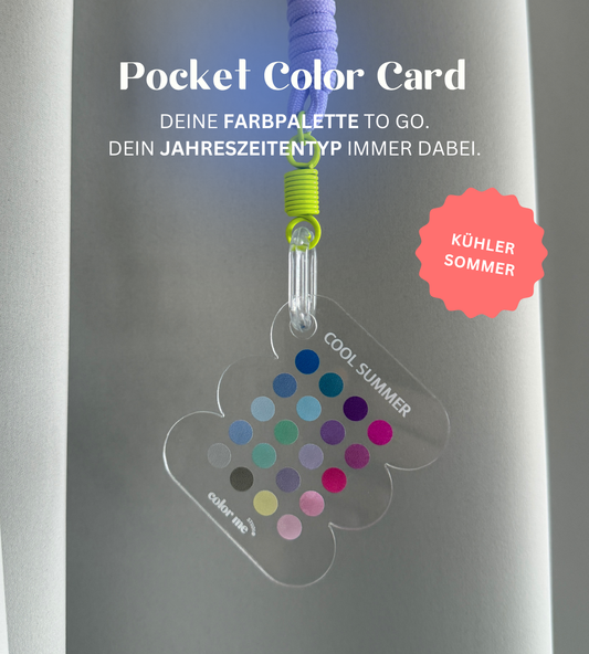 Pocket Color Card Cool Summer / Kühler Sommer
